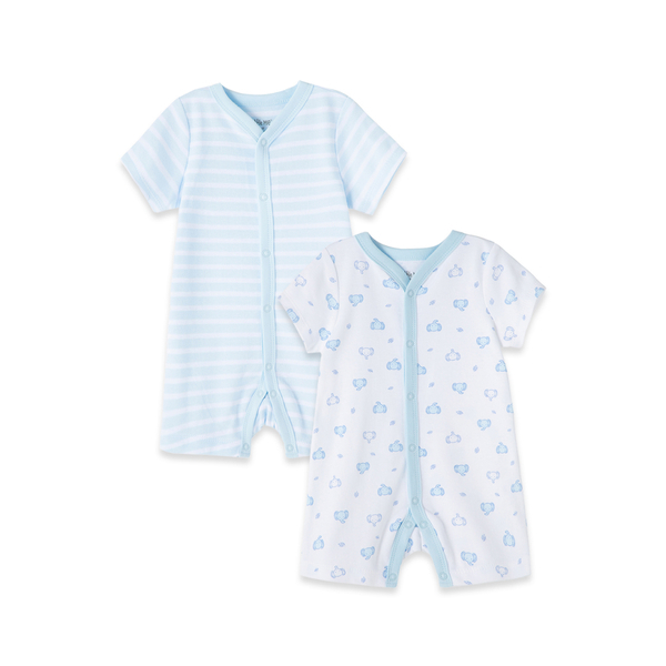 【Little Me】男大象短兔裝二件組