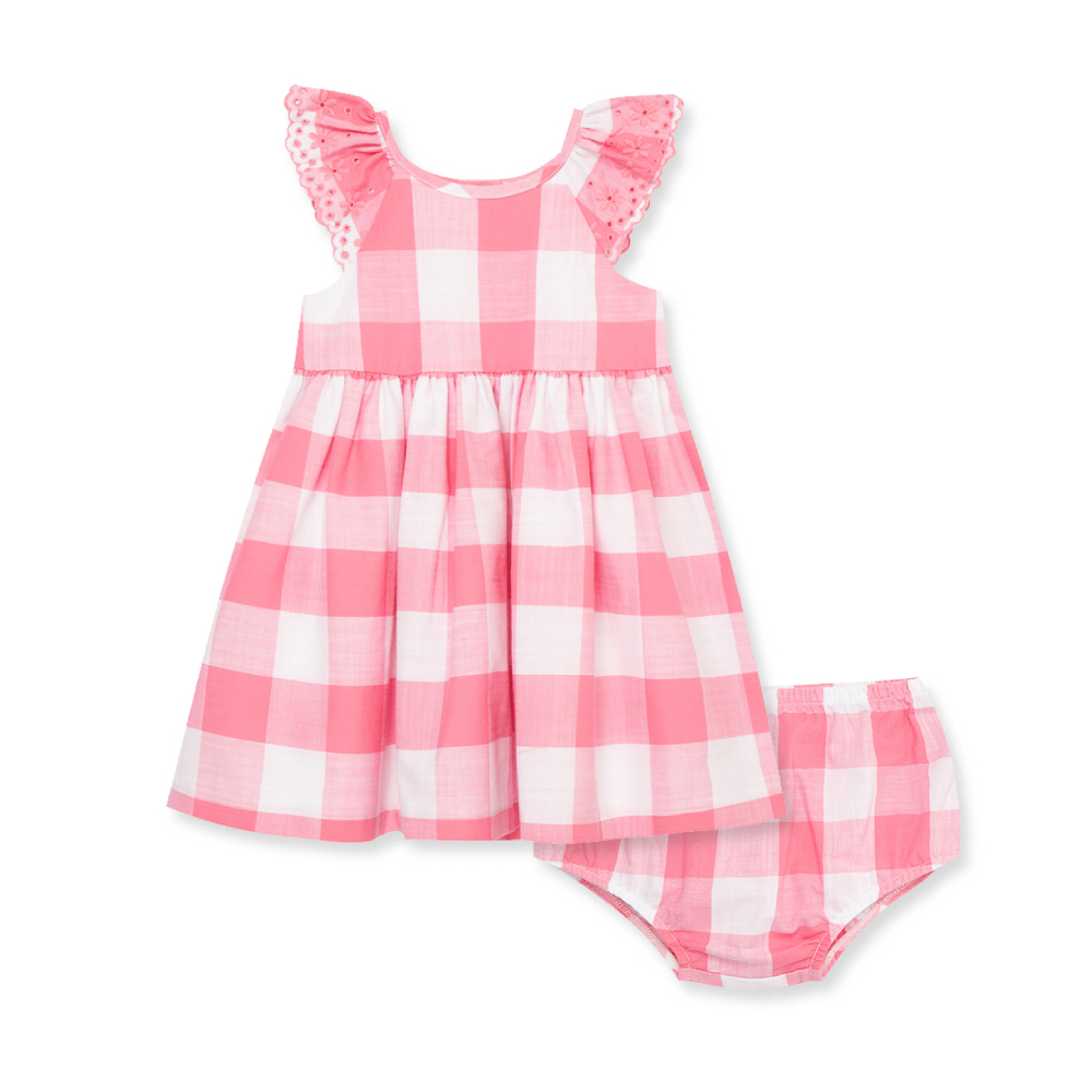 【Little Me】格子背心洋裝/襯褲《3歲(含)以上無襯褲》