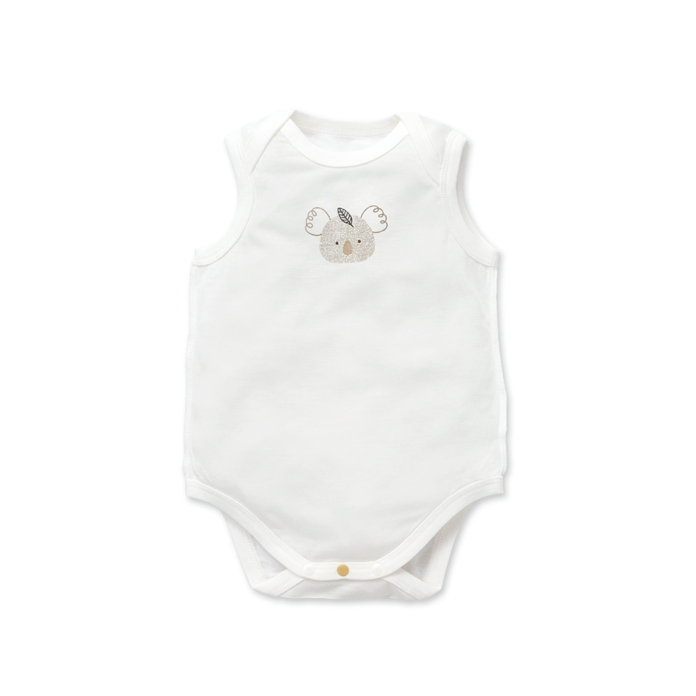 【Baby City娃娃城】天絲無袖活肩連身衣｜萊賽爾 連身衣 包屁衣 寶寶衣服 寶寶內著 敏感性肌膚適用 MIT 台灣製/可愛動物