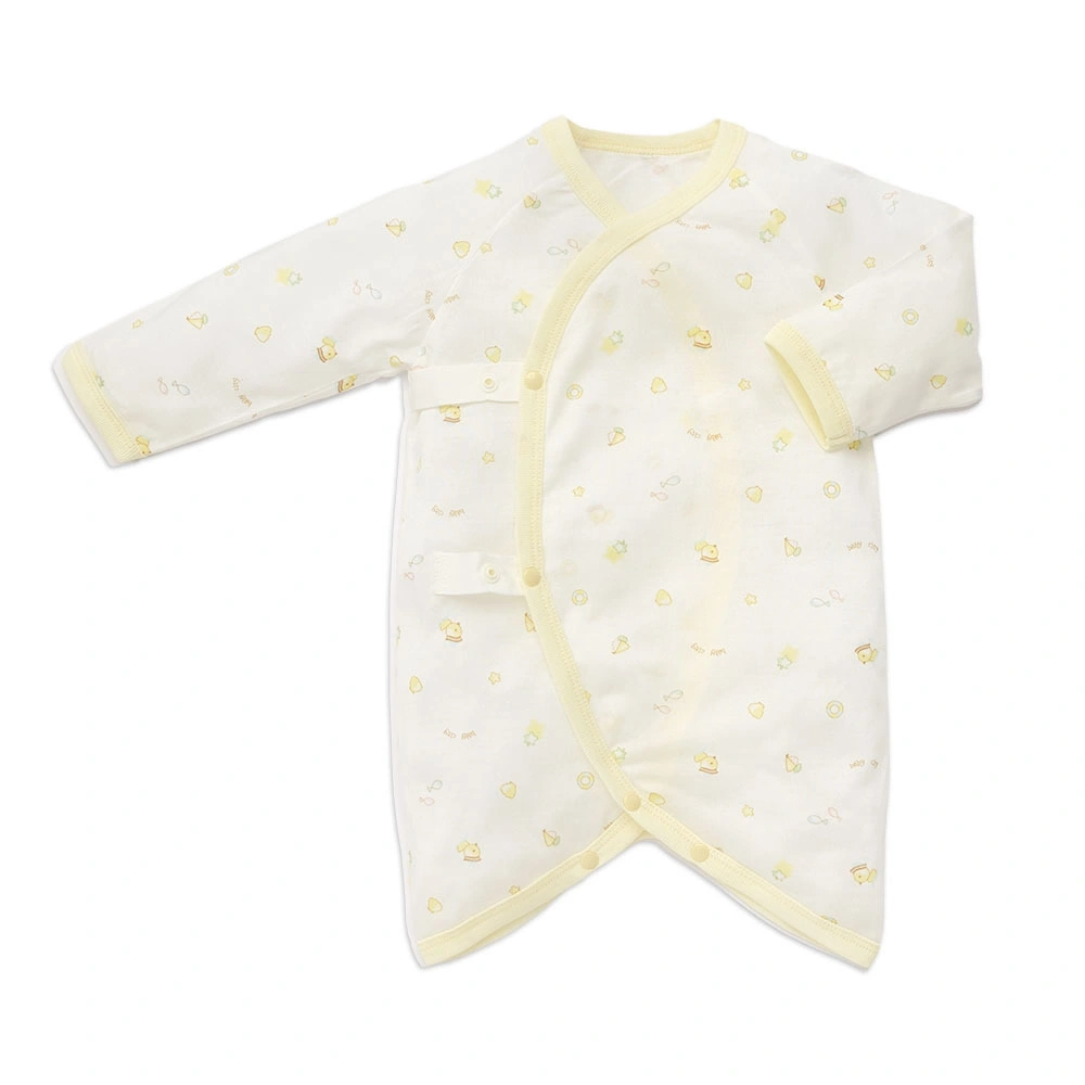 【Baby City娃娃城】天絲長袖開釦初生兔裝｜萊賽爾 新生兒連體衣 包屁衣 釘扣 薄款 寶寶衣 內著 MIT 敏感性肌膚適用