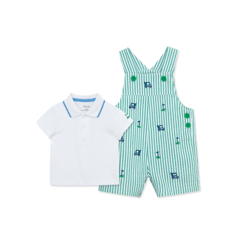 【Little Me】高爾夫吊帶褲套裝