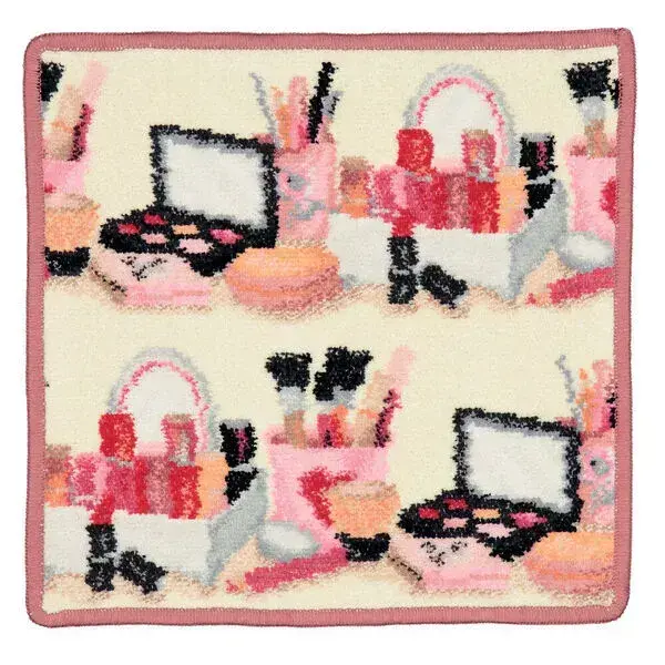 【feiler】可愛化妝品方巾(25x25)/兩色