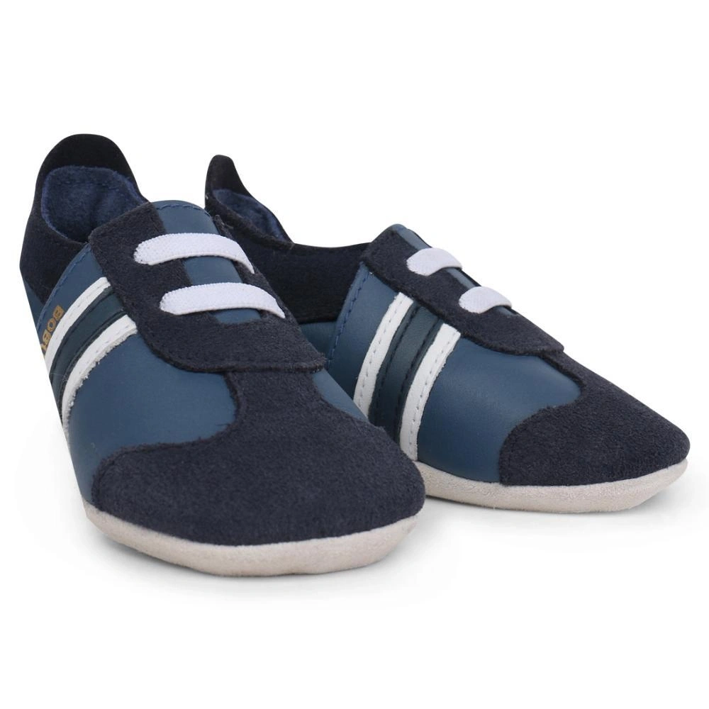 【BOBUX】真皮寶寶成長鞋/運動鞋/深藍