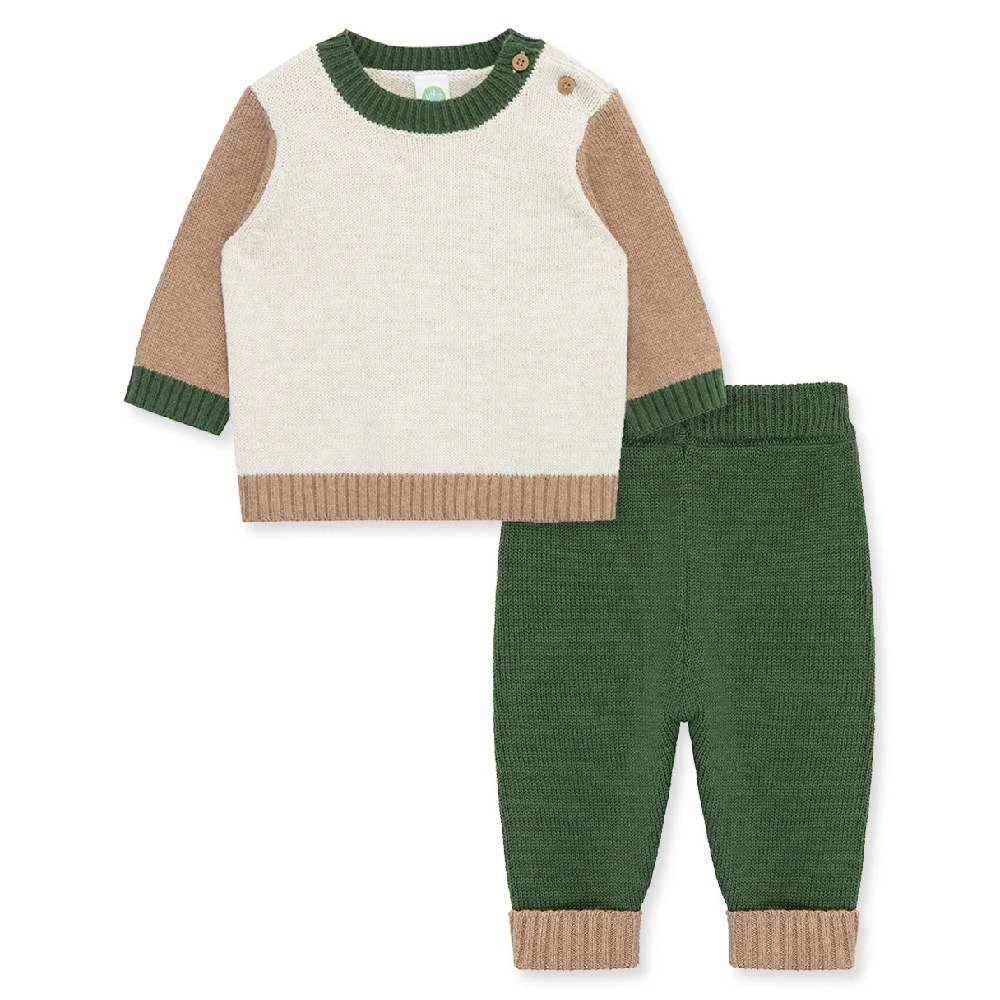 【Little Me】鄉村針織上衣/長褲