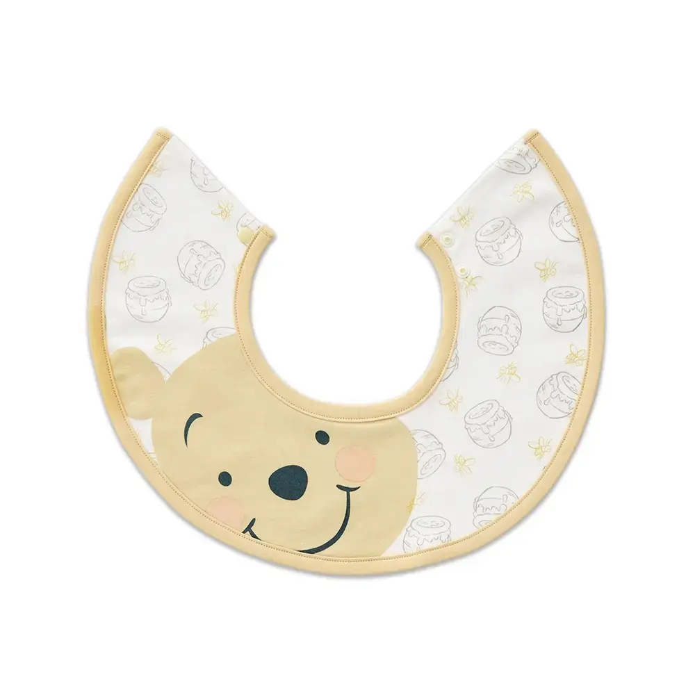 【Baby City娃娃城】維尼造型圓圍兜