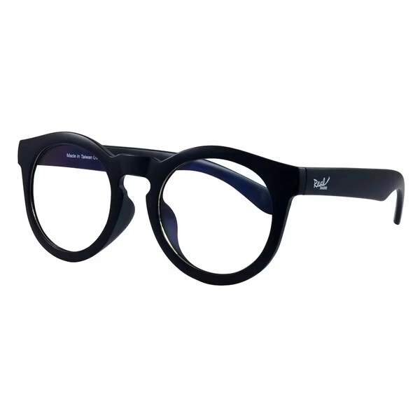 時尚前衛濾藍光眼鏡/亞光黑