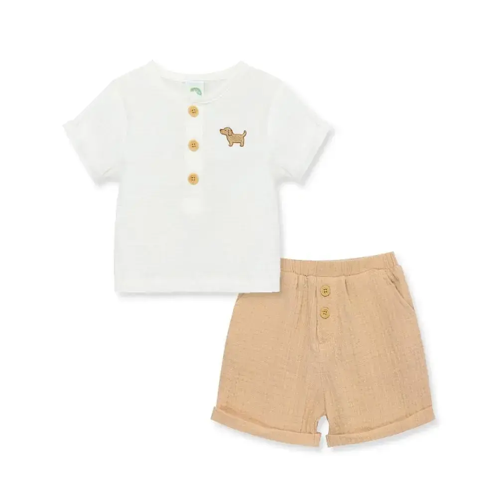 【Little Me】小狗上衣/短褲