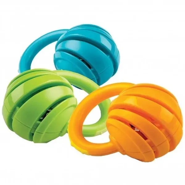 【Halilit】熱帶球型手搖鈴／顏色隨機出貨