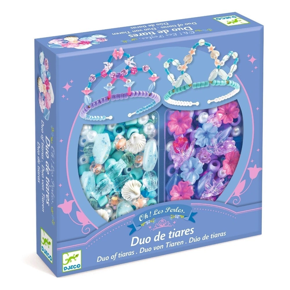 【DJECO智荷】手作飾品/公主皇冠-藍