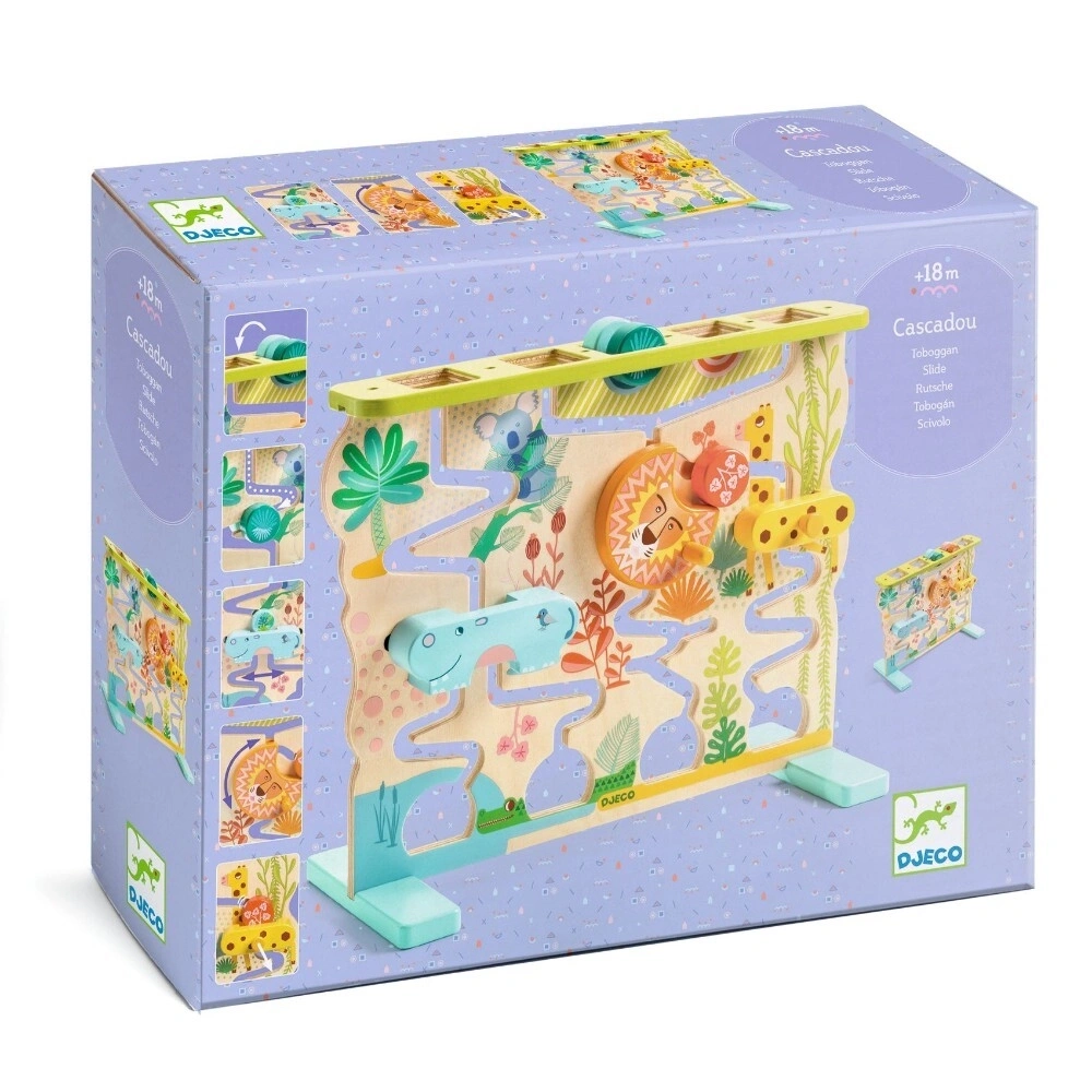 【DJECO智荷】幼兒玩具/滾滾動物園