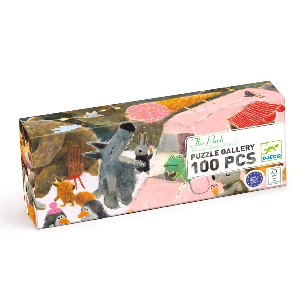 【DJECO智荷】藝術拼圖/公園時光