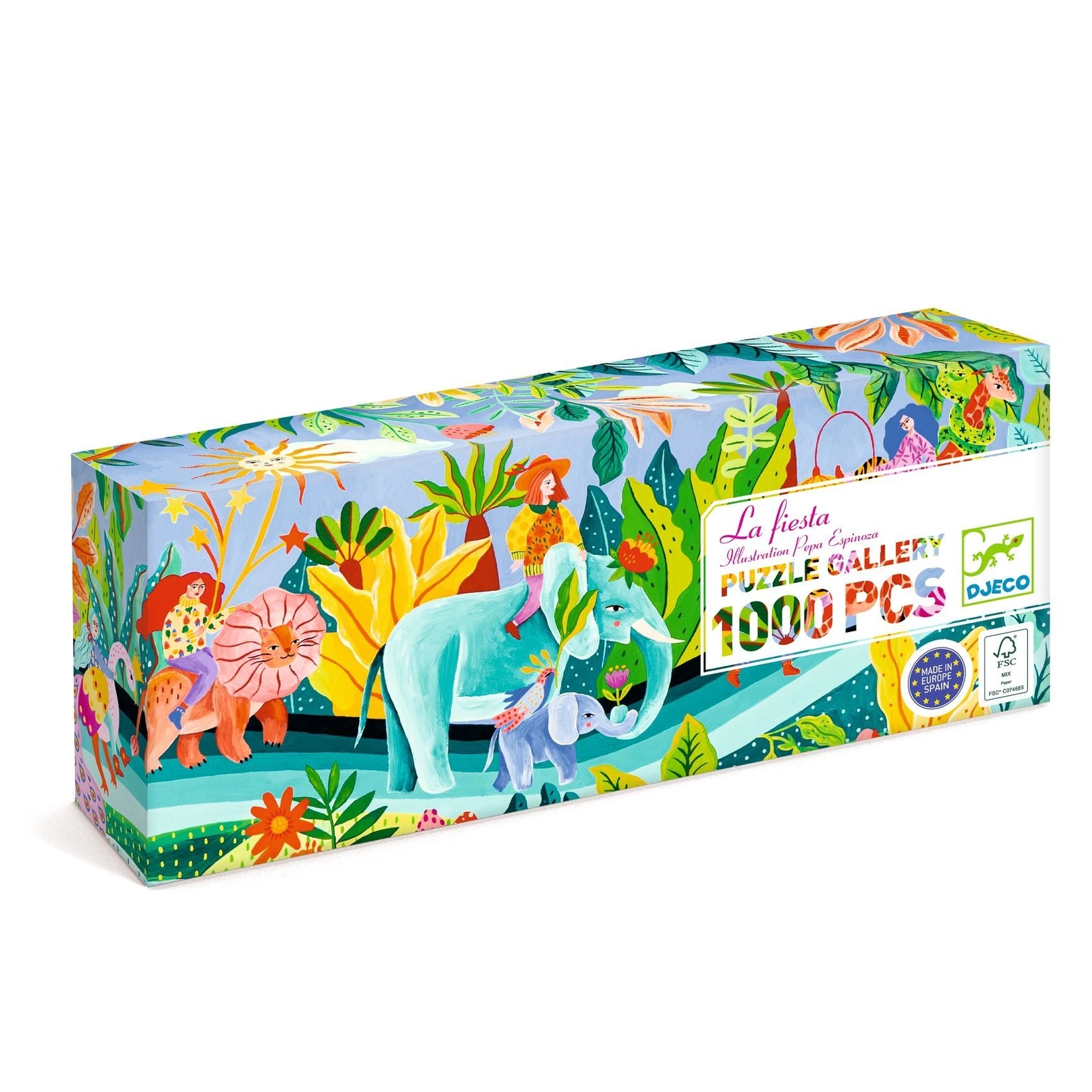 【DJECO智荷】藝術拼圖/繽紛嘉年華