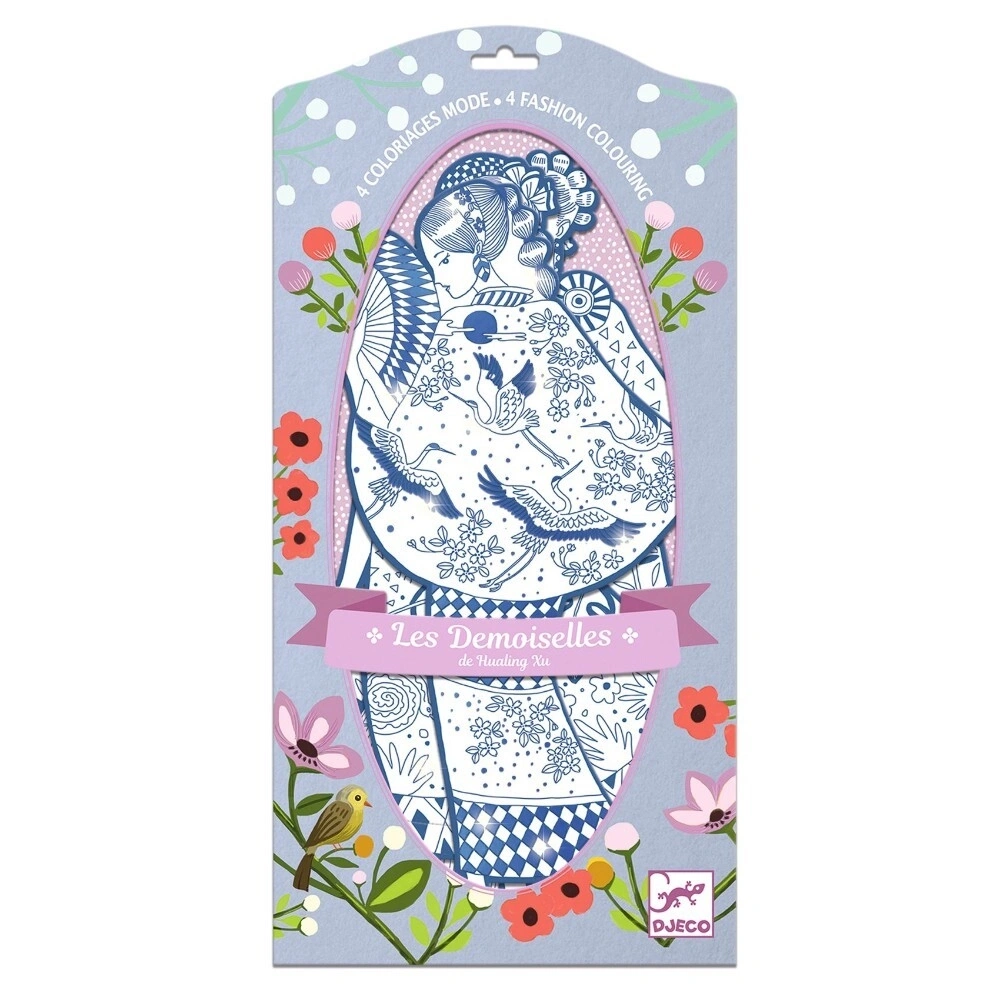 【DJECO智荷】彩繪藝術/日本少女