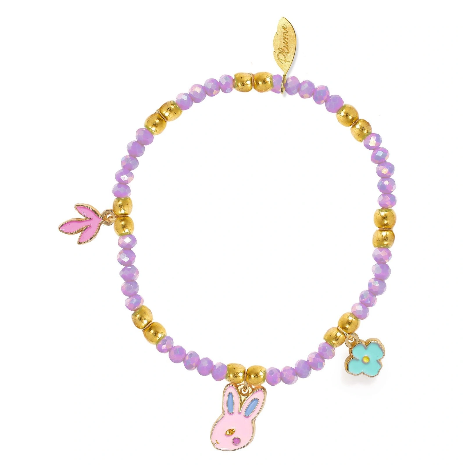 【DJECO智荷】飾品/花園童話手鍊(紫)