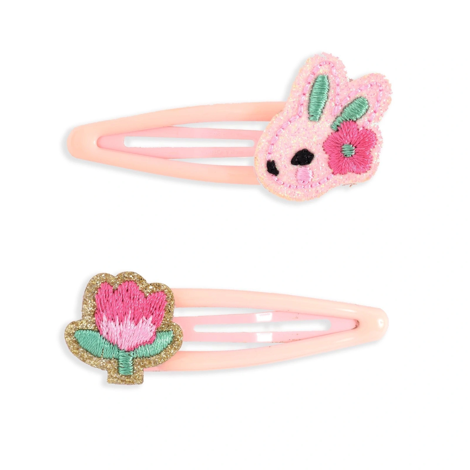 【DJECO智荷】飾品/花園童話髮夾(粉)