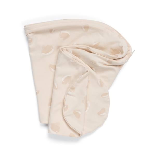 【doomoo】有機棉2合1C型孕哺枕套/奶茶花瓣