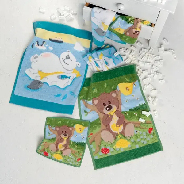 【feiler】蜂蜜熊毛巾(37x50)