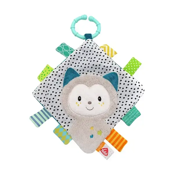 【FEHN芬恩】櫻花甜心雪兒貓方形安撫巾