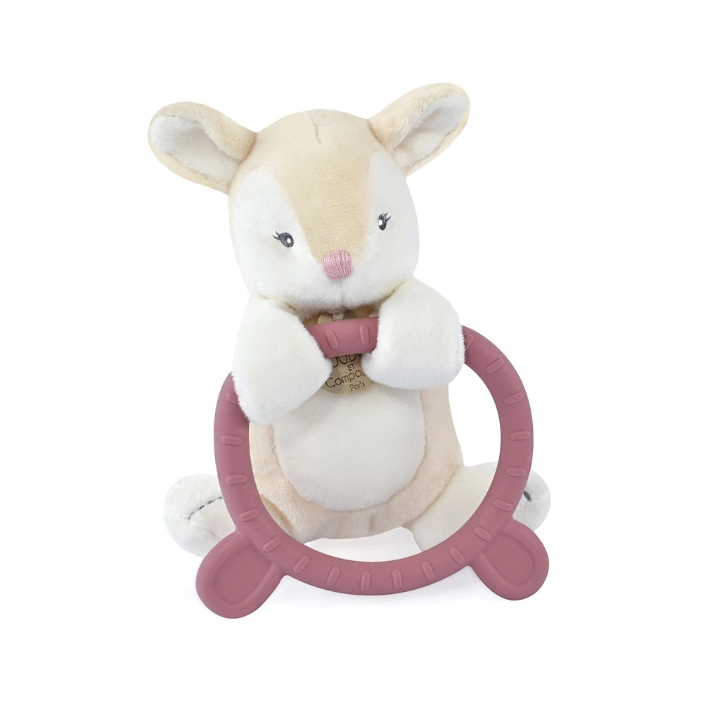【Doudou】呼拉圈咬牙器娃娃/小鹿