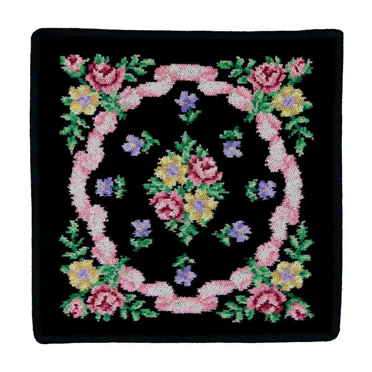 【feiler】格拉納達面巾(30x30) / 黑