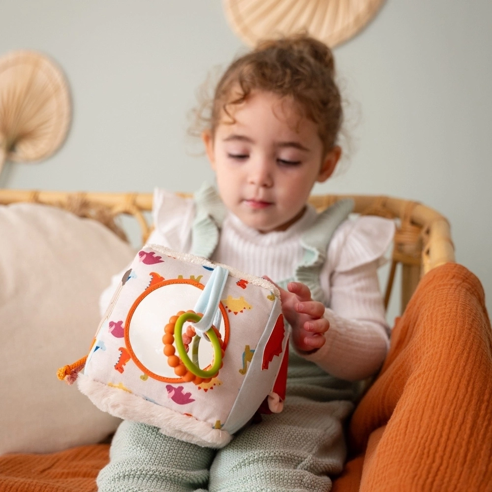 【Little big friends】遊戲布質軟方塊 / 開心恐龍