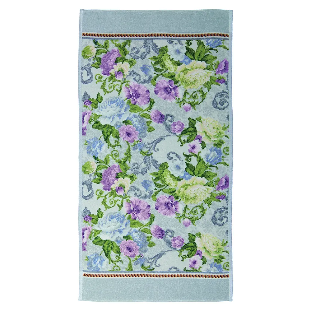 【feiler】葉卡捷琳娜手巾(50x100)灰