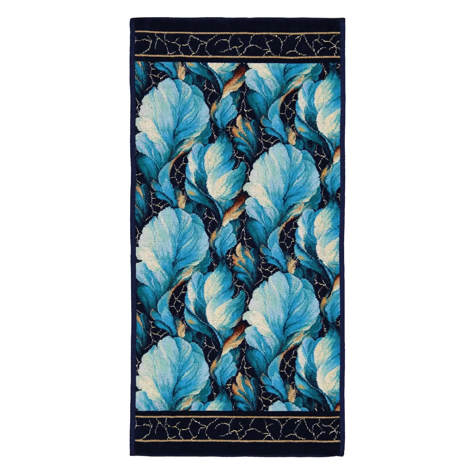 【feiler】 藍羽之森手巾(50x100)深藍