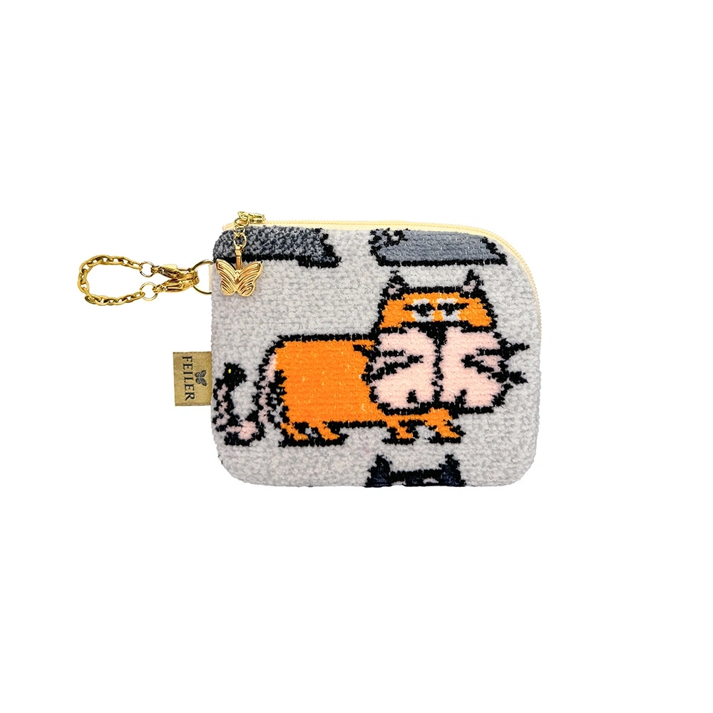 【feiler】高冷貓咪零錢包(12X8.5)含短鍊