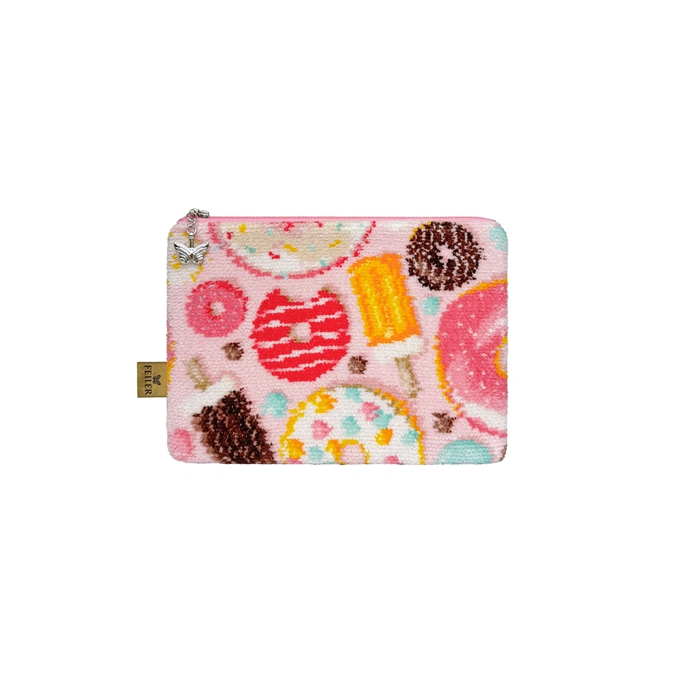 【feiler】粉紅甜點手拿包(20X14)