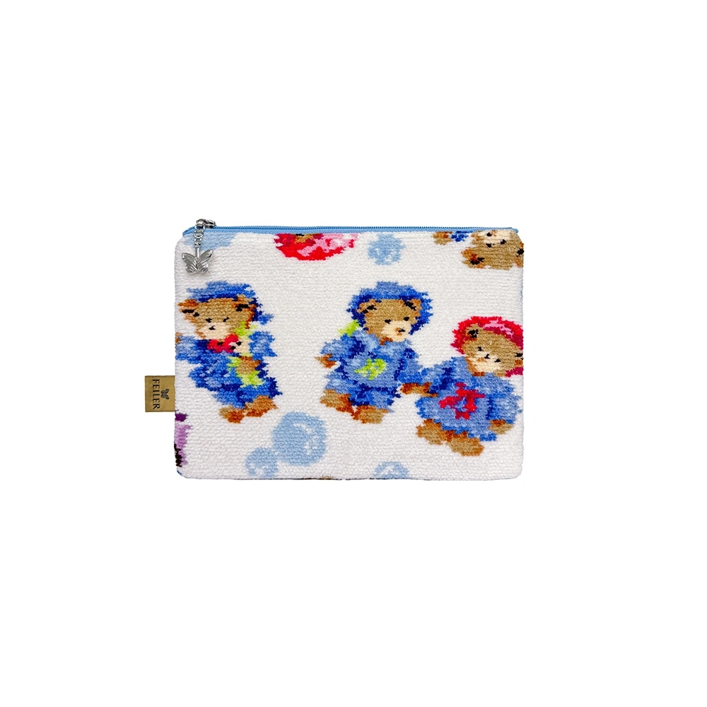 【feiler】泰迪熊手拿包(20X14)