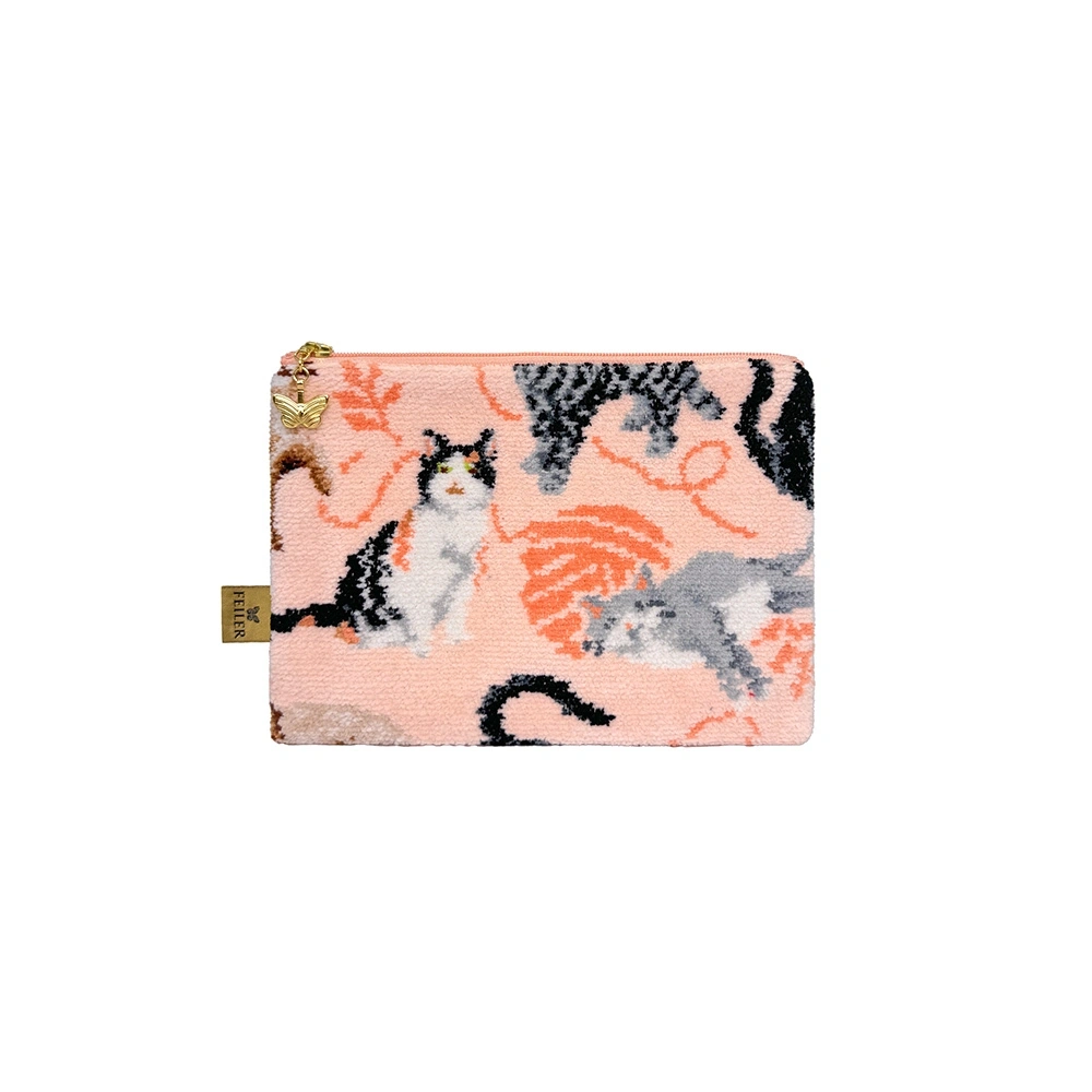 【feiler】貓咪樂園手拿包(20X14)