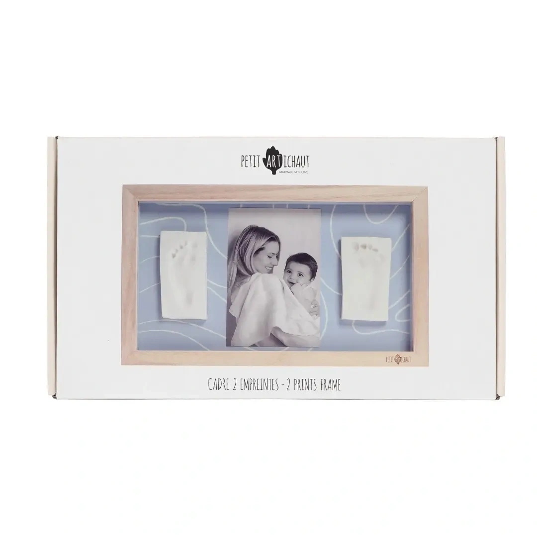 【PETIT ARTICHAUT】手腳印DIY長相框組/藍調