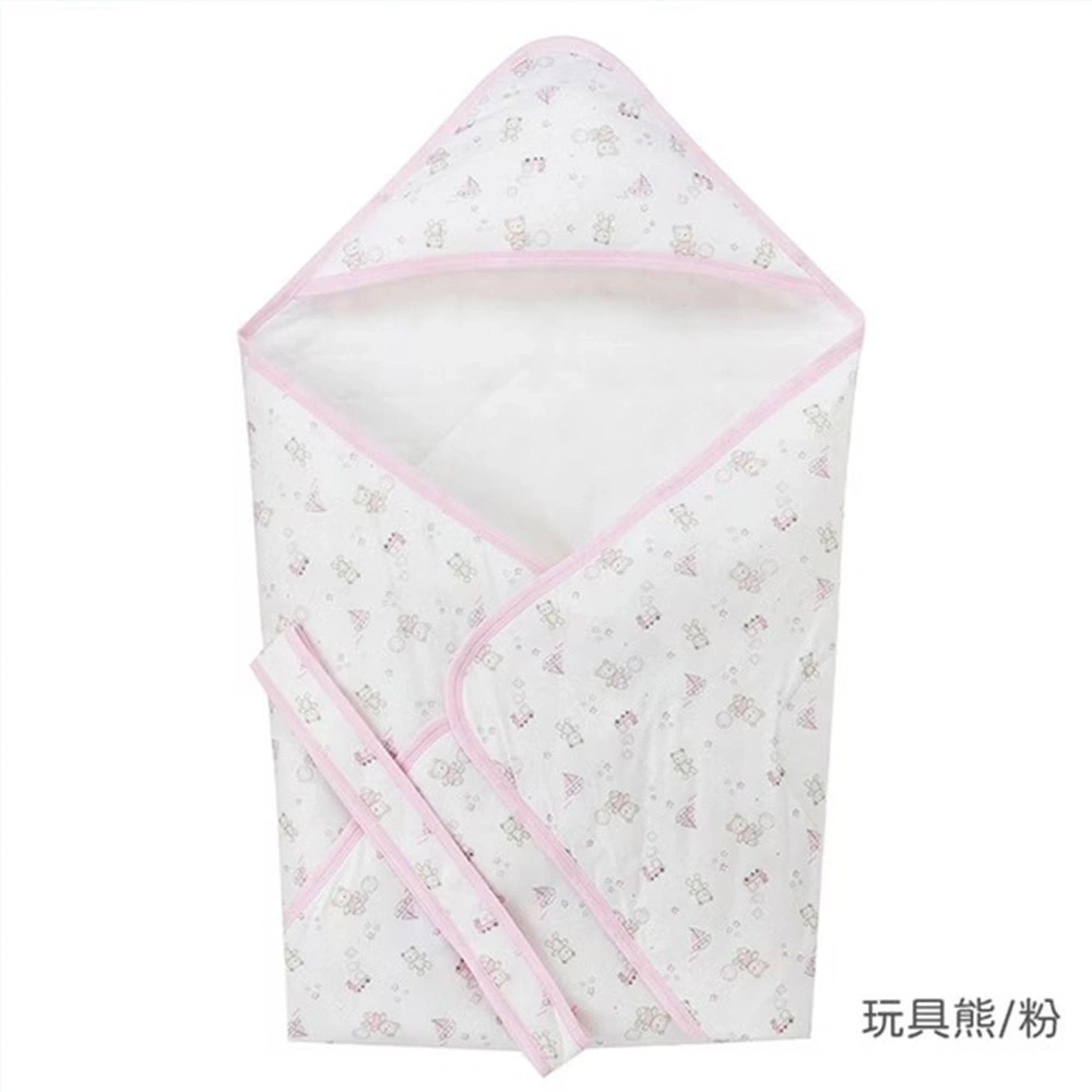 【Baby City娃娃城】天絲棉包巾 / 玩具熊 (2色)