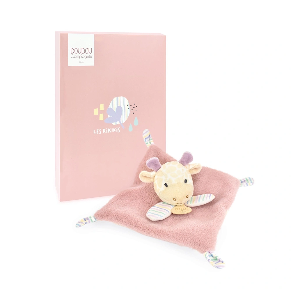 【Doudou】瑞奇好朋友/方形安撫巾/長頸鹿