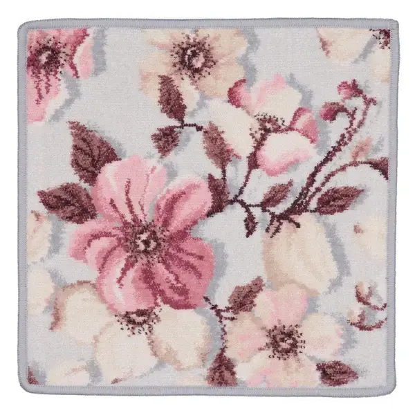 【feiler】雪白玫瑰面巾(30x30) / 灰