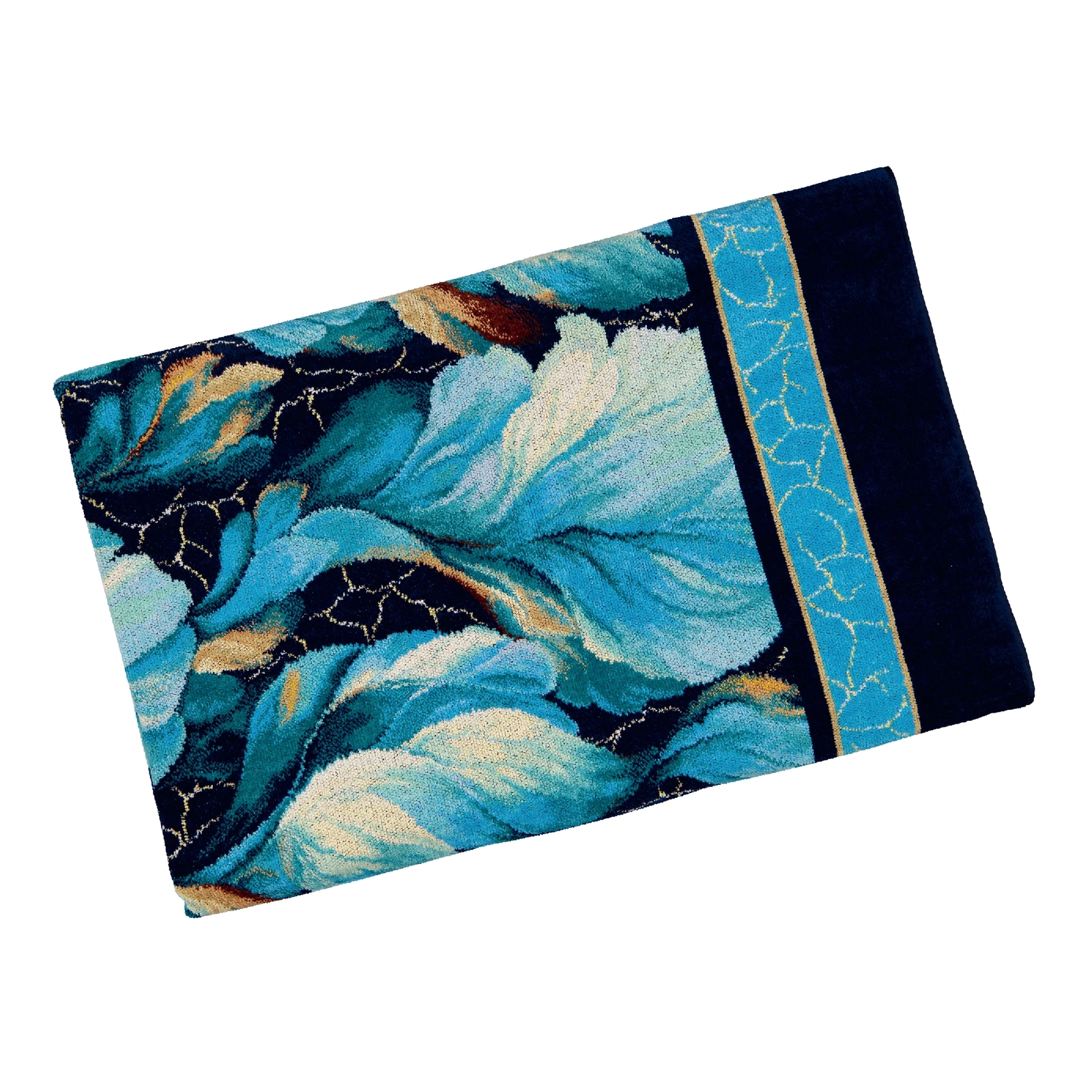 【feiler】藍羽之森披毯(150x230)淺藍