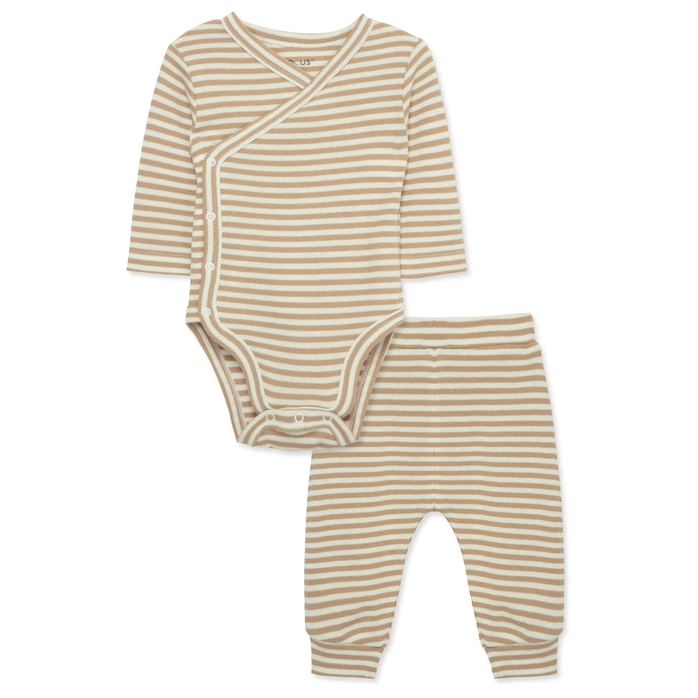 【Little Me】奶茶長袖包屁衣/長褲