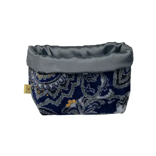 【feiler】藍色圖騰收納盒(18x12x16)