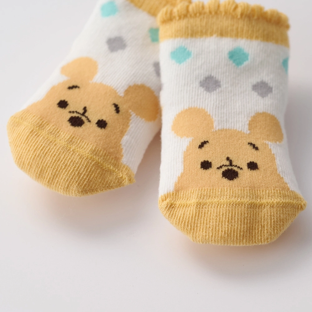 【Baby City娃娃城】迪士尼造型嬰兒襪/可愛維尼