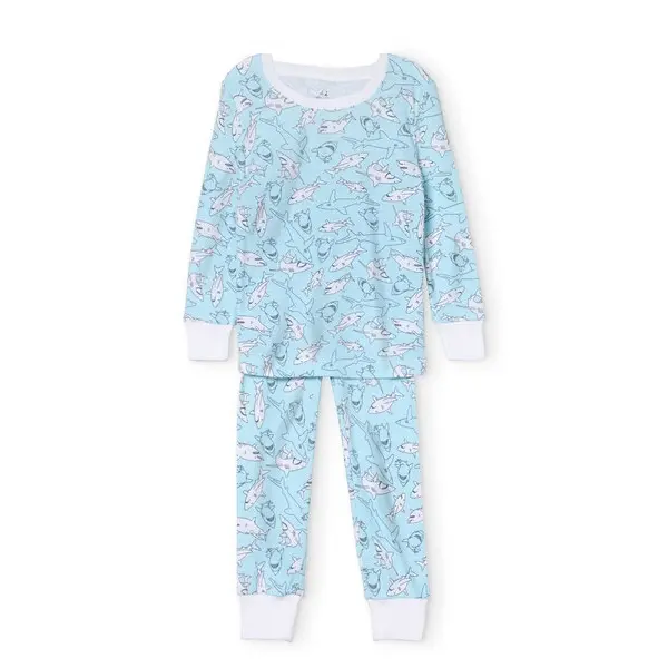 【Aden & Anais】鯊魚純棉睡衣