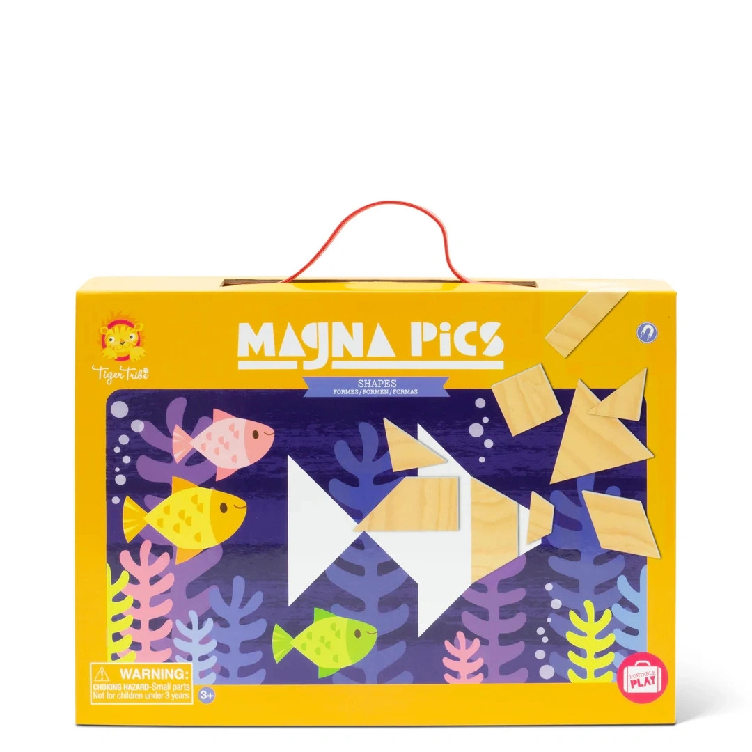 【Tiger Tribe】磁鐵拼圖盒-創意形狀