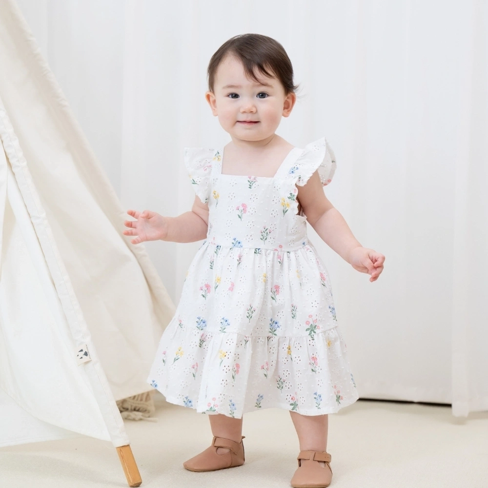 【Little Me】花園背心洋裝/襯褲《3歲(含)以上無襯褲》