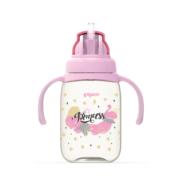 【Pigeon貝親】雙把手PPSU吸管杯330ML