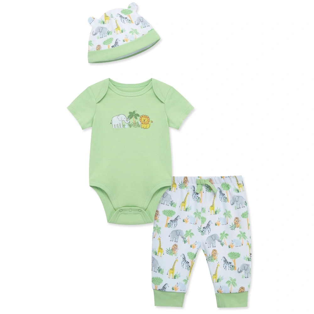 【Little Me】叢林連身衣/長褲/帽子