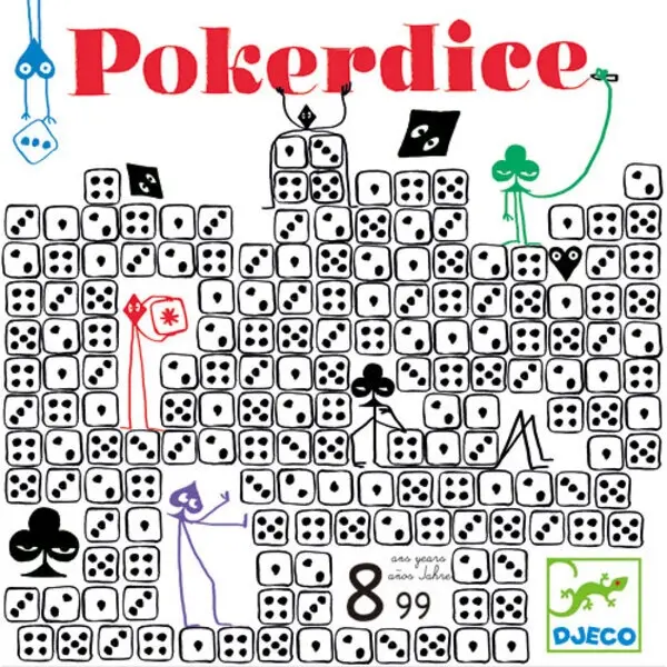 【DJECO智荷】親子桌遊/撲克骰