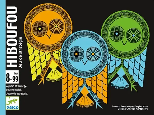 【DJECO智荷】卡牌遊戲/瘋狂的貓頭鷹