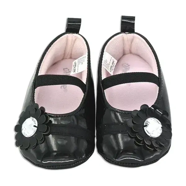 【Little Me】黑色寶石涼鞋