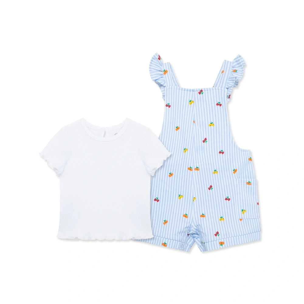 【Little Me】水果吊帶褲套裝