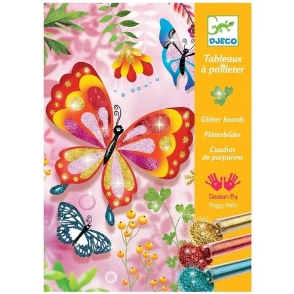 【DJECO智荷】彩夢蝶閃亮卡