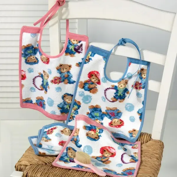 【feiler】泰迪熊圍兜(25x30)／2色